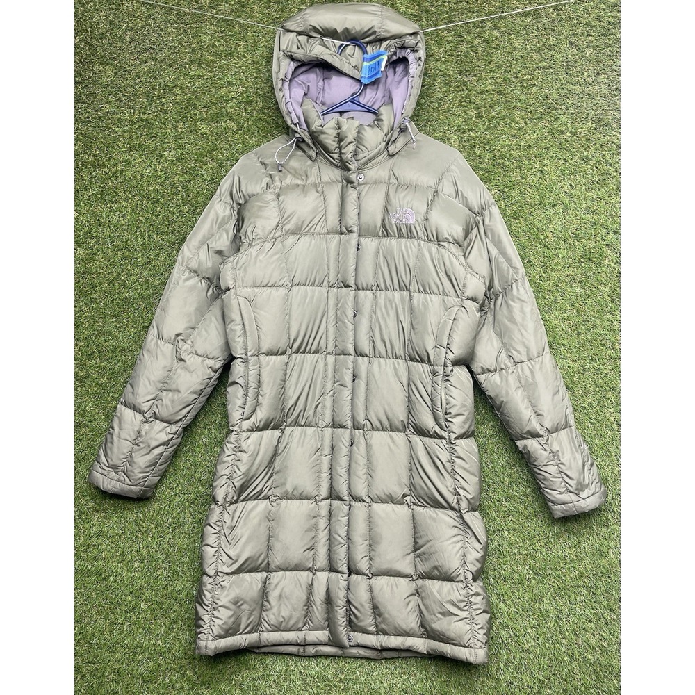 The North Face Parka Womens Medium Metropolis Down Puffer Regular Fit 600 Fill